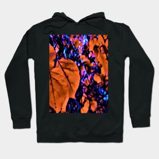 dark floral abstract Hoodie